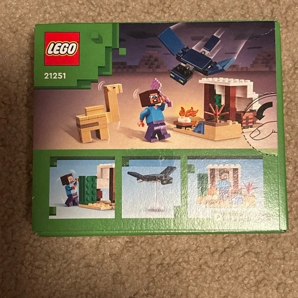 LEGO Minecraft: Steve's Desert Expedition (21251) - NEW Set - Picture 7 of 11